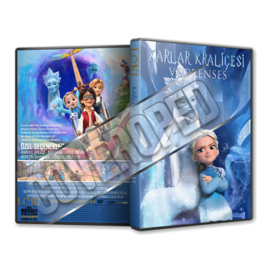 Karlar Kraliçesi ve Prenses - 2023 Türkçe Dvd Cover Tasarımı